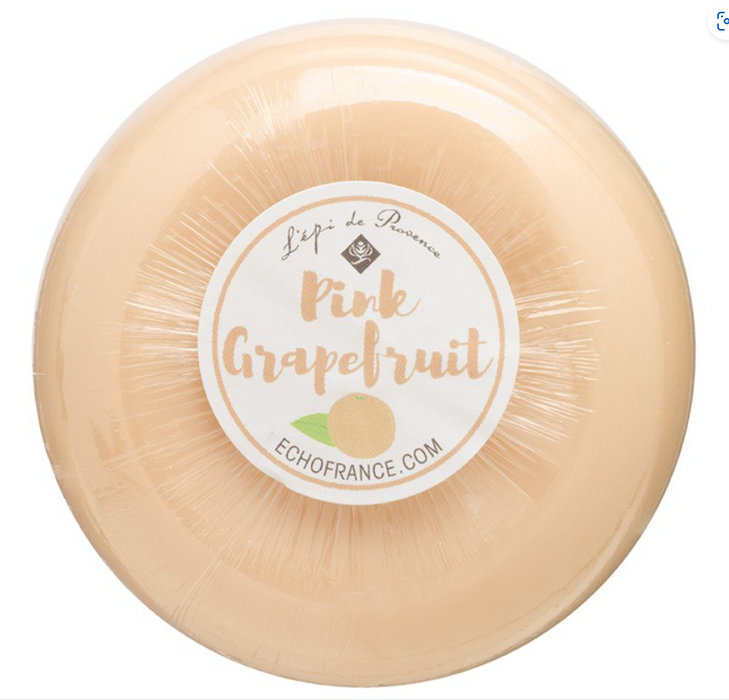 L'epi de Provence Round Soap Pink Grapefruit