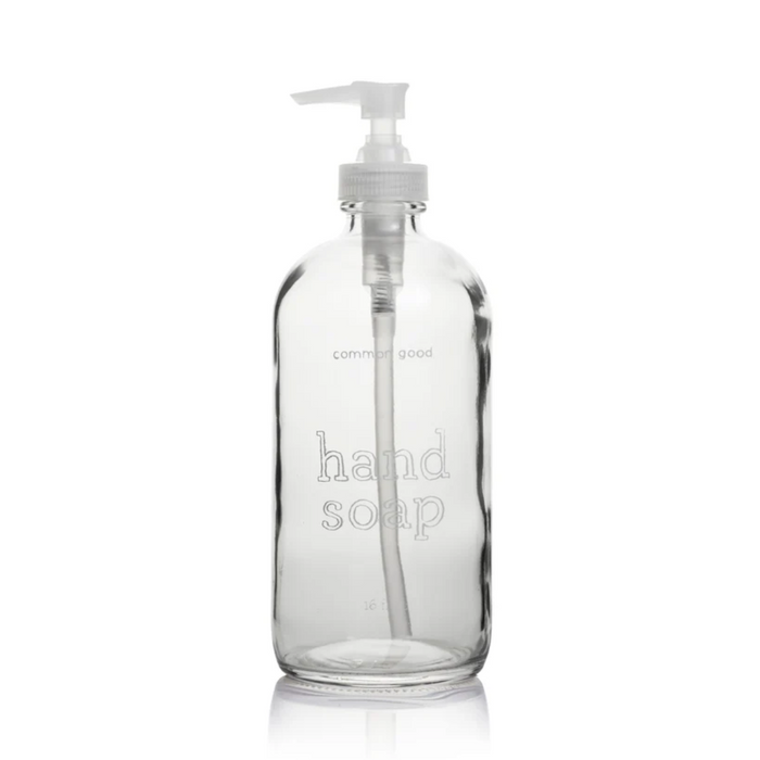 Hand Soap Empty Glass Bottle (16oz)