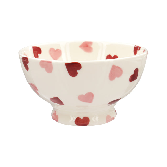 Pink Hearts French Bowl